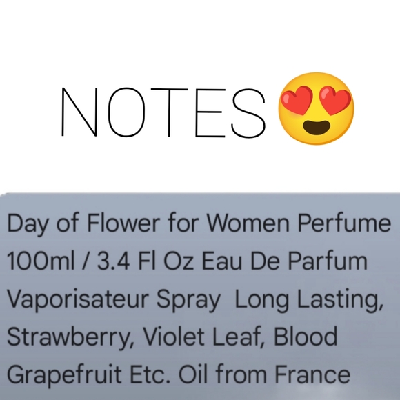 DAY OF FLOWER LARGE BOTTLE NEW IN SEALED BOX - Picture 3 of 3